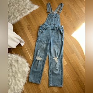 Denim Overalls